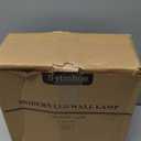 Sytmhoe Outdoor Wall Sconce Lights, 2Packs 24W 5000K Daylight White Aluminum Exterior Light Fixture Wall Mount Ip65 Waterproof, Led Porch Light for Garage Walkway Hallway Backyard Garden