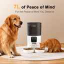7L Automatic Pet Feeder with 1080P HD Wide Angle Camera, Smart WiFi Function, App Controlled, Night Vision Feature, Two-Way Audio, Suitable for Cats and Dogs.