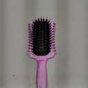 Curl Defining Brush, Curly Hair Brush Products for Effortlessly Detangling Shaping and Styling Women's Men's Curls on All Wet or Dry Hair Types, Reduces Frizz (Marble Purple)