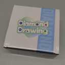 Bekrgwiy Christmas Diamond Art Coasters,8 Pcs Diamond Painting Coasters with Holder,DIY Christmas Coaster with Cork Pads for Tabletop Protection,Holiday Decor Gifts