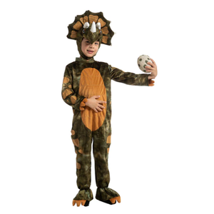 Spooktacular Creations Realistic Triceratops Child Costume, Size S