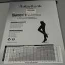 2 Pairs Opaque Tights For women 80D,Women's Soft Control Top Tights Women's Solid Color Tights (X-Large, Black)