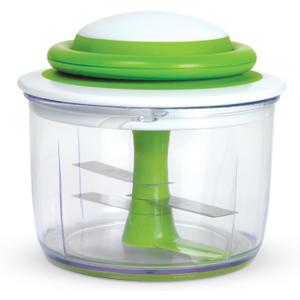Chef'n VeggiChop Hand-Powered Food Chopper (Arugula), 5.5" x 5.5" x 5"