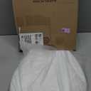 BEMIS 500EC 390 Toilet Seat with Easy Clean & Change Hinges, 1 Pack Round, Cotton White