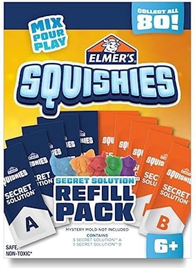 Elmer's Squishies Kids Activity Kit and Refill Pack