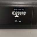 Ceiling Electric Outdoor Heater Wall-Mounted Hanging Patio 1500W Infrared 9 Heat Levels, 24H Timers, Carbon Fiber Tube Heating Wall Heater for Gazebo, Balcony (Clear Quartz Glass)