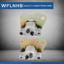 WFLNHB Front Left Right Brake Calipers With Pads Replacement for Polaris Ranger 700 500 2005 2006 2007