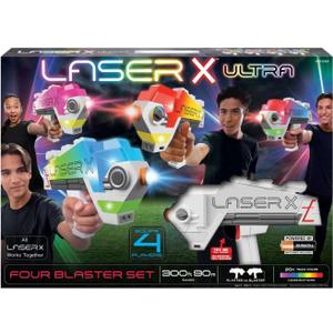 Laser X Revolution Blaster-to-Blaster 4 Pack