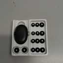 Ear Plugs for Sleeping 45dB Noise Cancelling Earplugs for Noise Reduction Reusable Silicone Ear Plugs with 8 Eartips Concert Earplug for Sleep, Snoring, Work,Study Fit Black