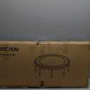 BCAN 48" Adult Fitness Trampoline with Durable Bungees, Stable & Quiet Exercise Rebounder,Great Mini Trampoline for Indoor/Garden Workout