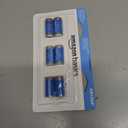 Amazon Basics 6-Pack Non-Rechargeable CR123A Lithium Batteries, 3 Volt, Up to 10-Year Shelf Life