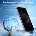 Magnetic Flexible Mount Clamp for Phones, GoPro Insta360, Bike, Boat, Tube, Treadmill, Stroller, Car, Desk, Tripod Stand Monkey Tail Mount Neck Holder Selfie Stick