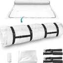 Vacuum Storage Bag for Mattress  Twin/Twin-XL Vacuum Seal Mattress Bag with 4 Straps for Memory Foam and Latex, Easy Moving, Shipping and Storage