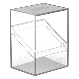 Ultimate Guard Boulder 80+ Classic, Deck Case for 80 Double-Sleeved TCG Cards, Clear, Secure & Durable Storage for Trading Card Games