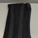 Women Heavy Spiral 26 Steel Boned Underbust Corset Satin Heavy Duty Waist Training Shaper Cincher (3X-Large, 12.4 Inch Black)