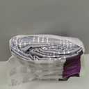 jinchan 95% Blackout Boho Curtains 63 Inch Length for Bedroom White on Grey Geometric Printed Grommet Top Room Darkening Thermal Insulated Window Drapes 2 Panels