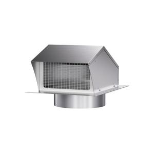 Roof Vent Cap 8 Inch Removable Roof Vent Dryer Vent Cap Attic Vent Cap with Damper