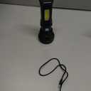 Led Solar Flashlight, 1500 Lumens Led Solar Handheld Rechargeable Flashlights with IP65 Waterproof, 2000mAh Battery for Survival Emergencies Camping (1 Pack)