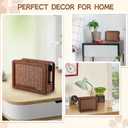 Wooden Cash Money Saving Box,Piggy Bank for Kids & Adults,10000 Savings Challenge Box,Coin Bank Toys Gift for 3-12 Year Old Boys & Girls (10000 Dollar) (Brown)