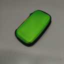 GLCON Power Bank Storage Case Hard EVA Protective Travel Case  Small Electronic Carrying Pouch for Hard Drive, Cell Phone, Charging Cable, External Battery, Earbuds (Light Green)