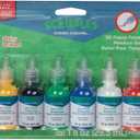 Scribbles Permanent Fabric Paint, Shiny 3D, 1 fl oz 6-Pack