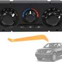 HVAC Control Module 27510-JS60B, 27510JS60B Front Climate Control Module Panel Compatible with Nissan Frontier/ Navara D40 2008-2012 Heater A/C Control Switch Panel Module with Tooltool