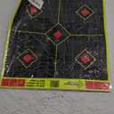 BIRCHWOOD CASEY Shoot-N-C 12" Sight-In Reactive Target - Highly Visible Instant Feedback Self-Adhesive Shooting Target Stickers with Repair Pasters - 12 Targets, 144 Pasters