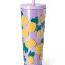 Plastic Tumbler Pineapple