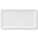 Sweese Porcelain Serving Tray, 12 Inch Rectangle Plates for Sushi, Meat, Desserts, Cakes, White Serving Platter for Restaurant, Banquet, Party, Microwave Oven Dishwasher Safe, Stackable, 