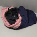 Real Essentials 3 Pack: Women's Relaxed Fit Fleece Open Bottom Sweatpants - Casual Athleisure, Small