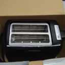 Elite Gourmet 2-Slice Cool Touch Toaster  6 Browning Levels, Extra Wide 1.25 Slots for Bagels & Thick Bread, Cancel Function, Compact, ETL Certified, Black