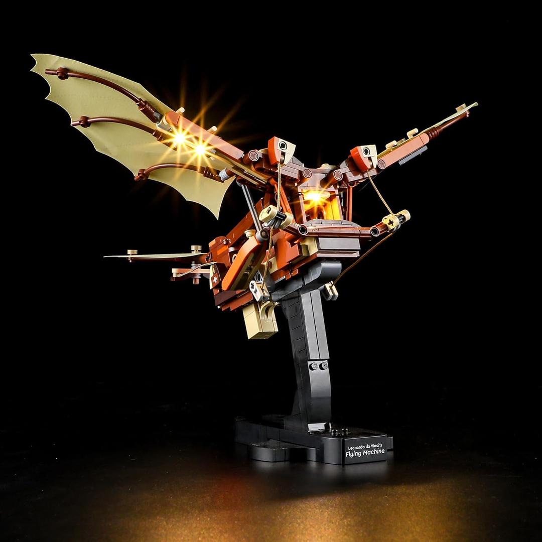 LIGHTAILING Light for Lego-10363 Leonardo da Vinci's Flying-Machine - Led Lighting Kit Compatible with Lego Building Blocks Model - NOT Included The Model Set