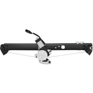 BDFHYK 741-412 Power Window Regulator with Motor Rear Left, Compatible with BMW X5 2000-2006