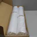 Rossesay 8" 10" 12" 14" x 4" Large Waterproof Outdoor Flameless Candles, 4 Pcs LED Pillar Candles with Remote and Timers Battery Operated Jumbo Flickering for Home Patio Church Lanterns(White)