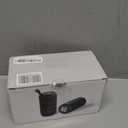 Hupoaf Bluetooth Speaker, 2025 New Stocking Stuffers Portable Wireless Speaker with 6D Loud Sound, IPX7 Waterproof, HD Call, RGB Lights, 12H Playtime for Home/Party/Outdoor/Beach, White Elephant Gift