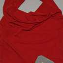 SOLY HUX Women's Cowl Neck Halter Neck Going Out Tops Open Back Sleeveless Y2k Crop Tank Top XS, Red