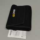 Bracoo Waist Trimmer Wrap,Sweat Sauna Slim Belly Belt for Men & Women-Abdominal Waist Trainer,Increased Core Stability, SE22 (Small-Medium)