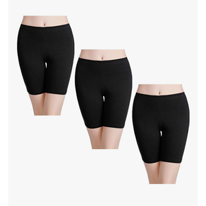 wirarpa Women's Anti Chafing Cotton Underwear Boy Shorts Long Leg Boyshorts Panties 3 Pack, XL