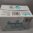 Pampers Sensitive Baby Wipes, Water Based, Clinically Proven, Hypoallergenic, and Unscented for Babies, 1008 Wipes Total (18 Flip-Top Packs)