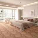 Art3d 30-Pack Herringbone Peel and Stick Vinyl Floor Tiles, 12" x 12" Self Adhesive Waterproof Wood Flooring Plank for Kitchen Bathroom Bedroom, Cover 30 Sq. Ft, Brown