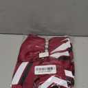 12PCS Cheer Bows Bulk Glitter Cheerleading Bows Girls Hair Bows Cheer Bows Elastic Band Ponytail Holder for Cheerleaders Teen Girls College Sports Competition (B12P-Black/White/Maroon)