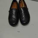 KORDAL Women's Comfortable & Lightweight Black Leather Loafers Slip-Ons Stylish Business Casual Dress Shoes Work Office Everyday Walking Shoes for Women 36EUR M Black