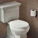 KOHLER 4639-RL-NY Cachet ReadyLatch Round Toilet Seat Soft Close, Dune