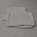 Velvet Pillow Case, Size 20x26In, White