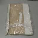 GRANNY SAYS Storage Bins with Lids, Decorative Storage Boxes, Clothes Stoarge Bins, Shelf Baskets, Closet Storage Bins for Clothing, Collapsible Storage and Organization, 2-Pack (White/Khaki)