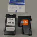 High-Yield PG-245XL Black Ink Cartridge Compatible for Canon 245 245XL 246 XL Ink Work with Canon PIXMA TR4520, TS3320, MG2522, MG2525, MX490, TS302 Printer (2 Black)