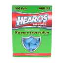 HEAROS Xtreme Foam Earplugs, 33dB NRR Ear Plugs, 100 Pairs, Foam Ear Plugs Noise Reduction & Hearing Protection