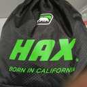HAX Obsidian Dual Visor Full Face Motorcycle Helmet Large
