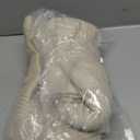 Winter Beanie Hat Scarf Gloves, Warm Fleece Knit Hat Long Scarf Neck Warmer Touch Screen Winter Gloves Set Gifts for Women (Oatmeal)