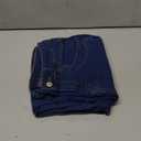 Sidefeel Women's Straight Leg Jeans High Waisted Stretchy Jeans Zimbaplatinum Wide Leg Ankle Denim Pants with Pockets (6, Dark Blue)